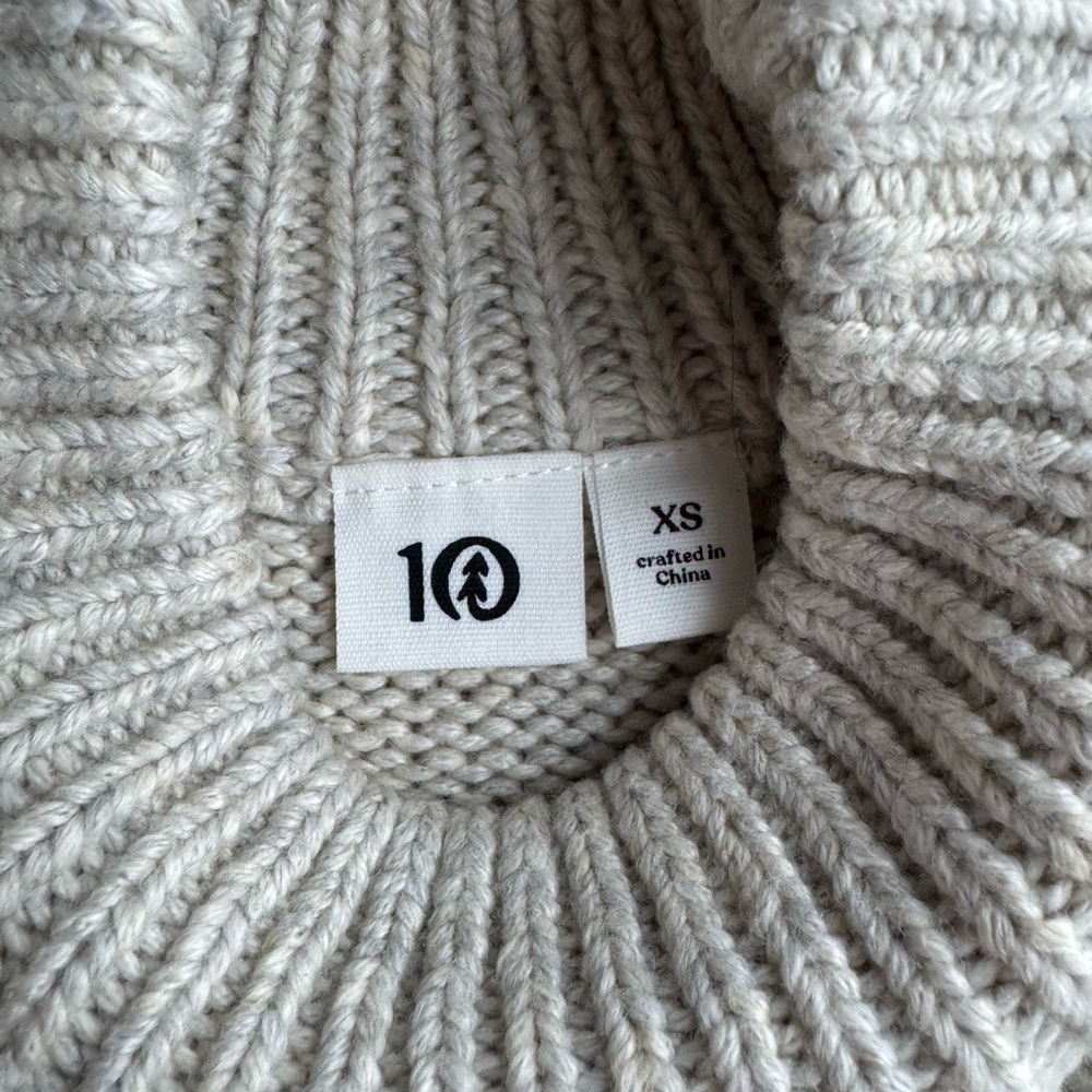 tentree Women's Highline Wool Intarsia Sweater XS - Picture 3 of 4